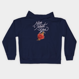 nice to meat you Kids Hoodie